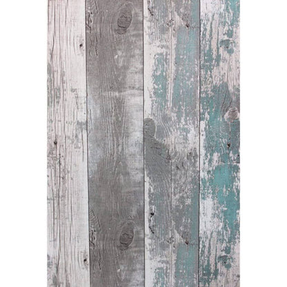 Noordwand Papel De Pared Topchic Wooden Planks Gris Oscuro Y Azul_0