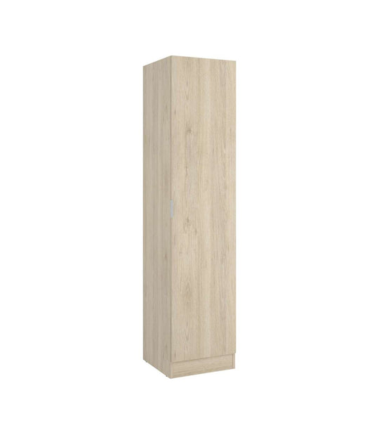 Armario Ropero 1 Puerta Jaen En Acabado Natural 40.5 Cm(ancho) 184 Cm(altura) 52 Cm(fondo)_0