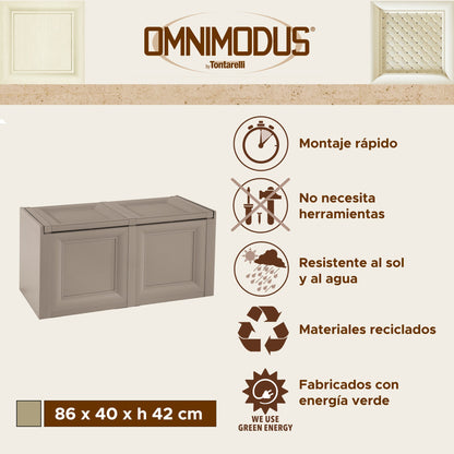 Baúl Dos Módulos Color Topo_1