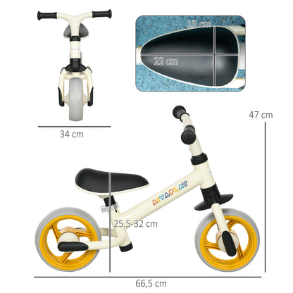 Aiyaplay Bicicleta Sin Pedales Para Niños De 18-48 Meses 66,5x34x47 Cm Naranja_2