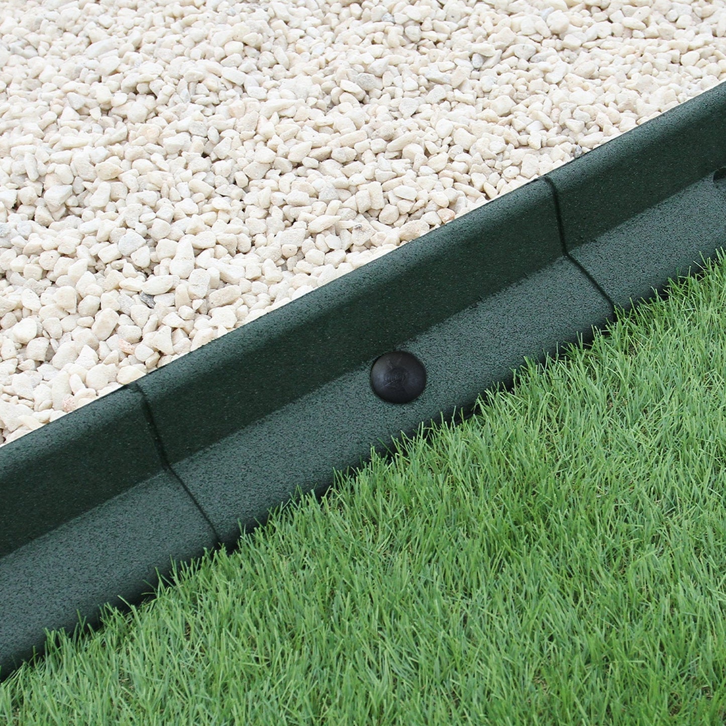 Bordes De Césped Verde Flexibles Jardín Bordes De Césped Paquete De 16 X 1.2m_1