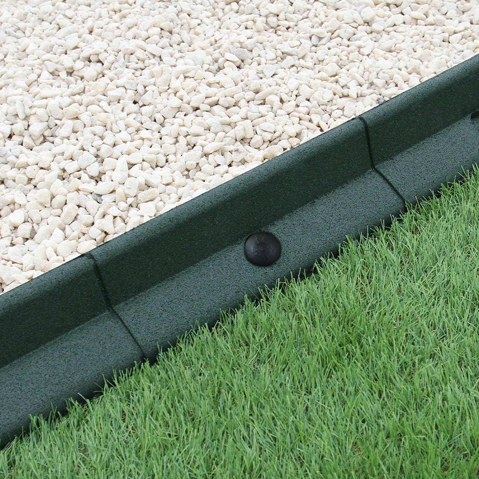 Bordes De Césped Verde Flexibles Jardín Bordes De Césped Paquete De 36 X 1.2m_1