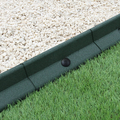 Bordes De Césped Verde Flexibles Jardín Bordes De Césped Paquete De 22 X 1.2m_1