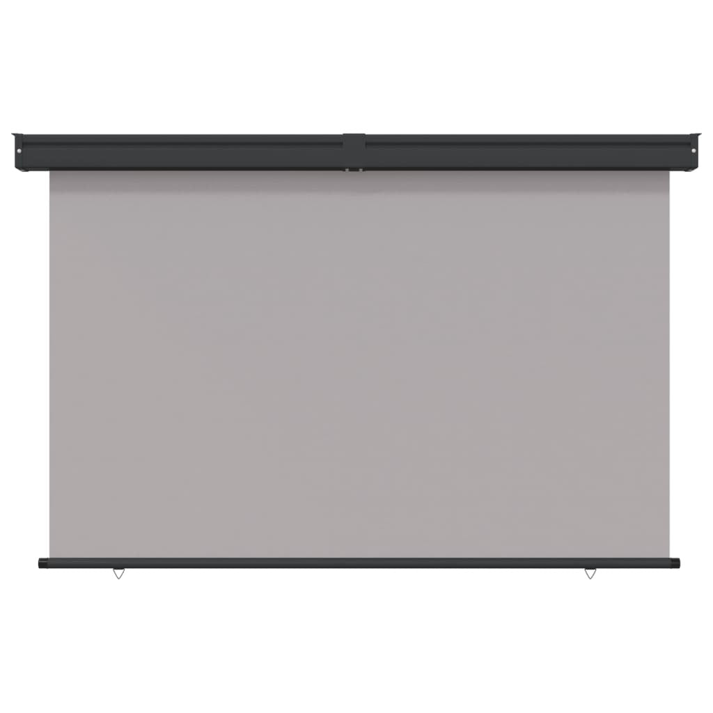 Vidaxl Toldo Lateral De Balcón Gris 175x250 Cm_3