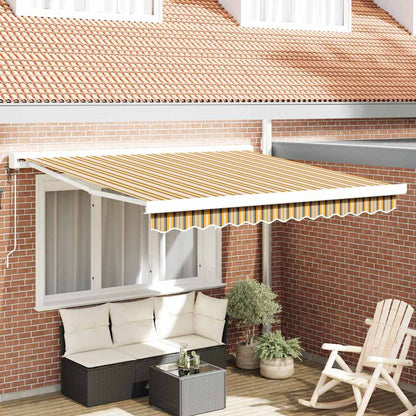 Toldo Retráctil Multicolor 300 X 250 X 165 Cm Tela Y Metal_1