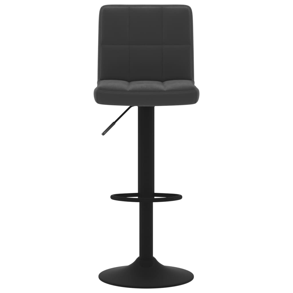 Taburete De Cocina De Terciopelo Negro_1