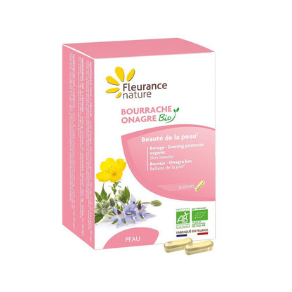 Borraja - Onagra Eco Fleurance Nature 60 Cápsulas De Origen Vegetal_0