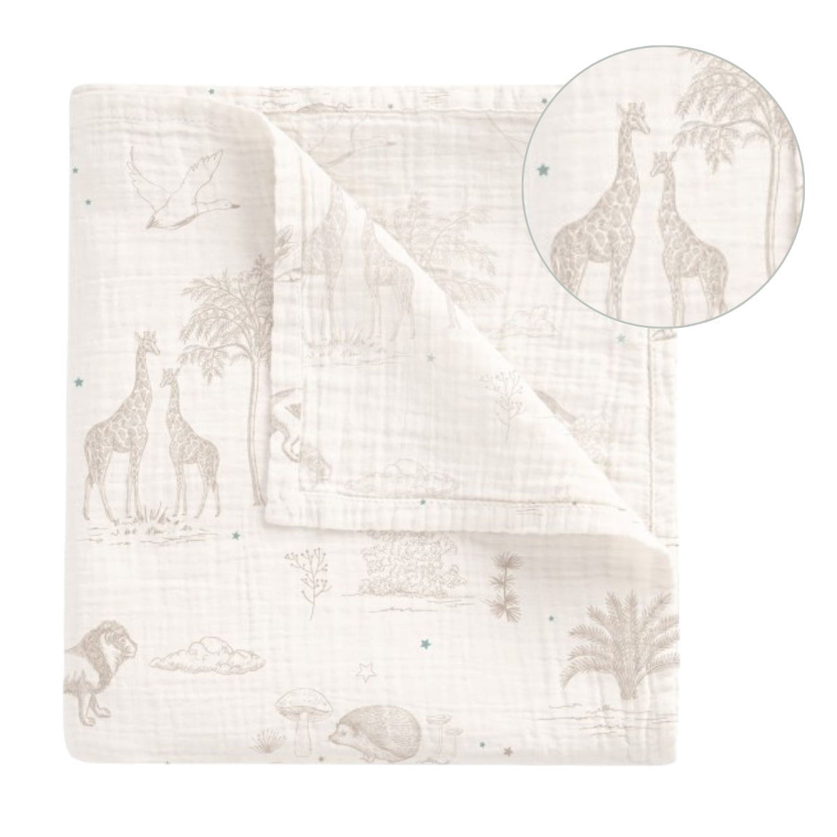 Noe Muselina Pareo Bambú Xl