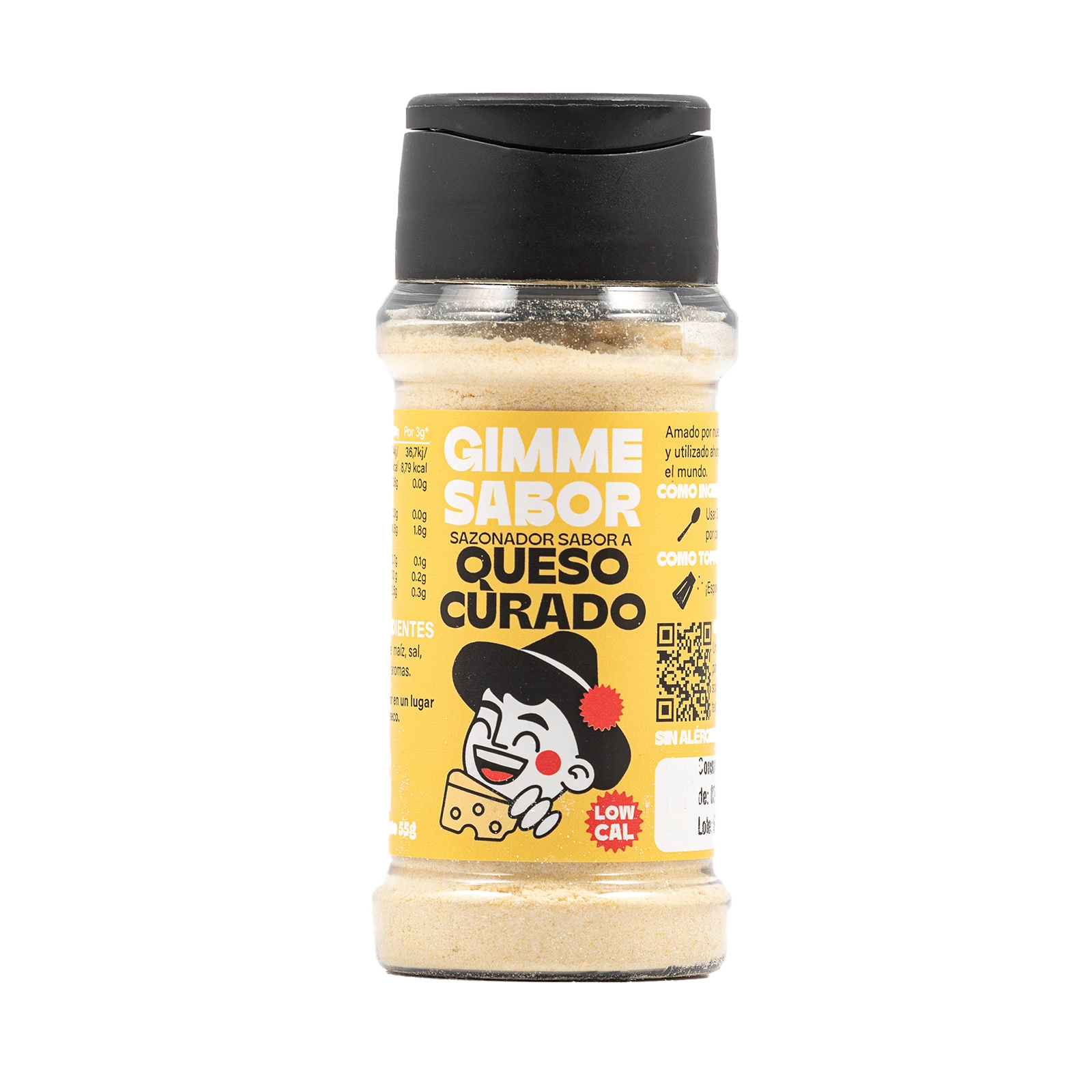 Sazonador vegetal sabor queso curado_0
