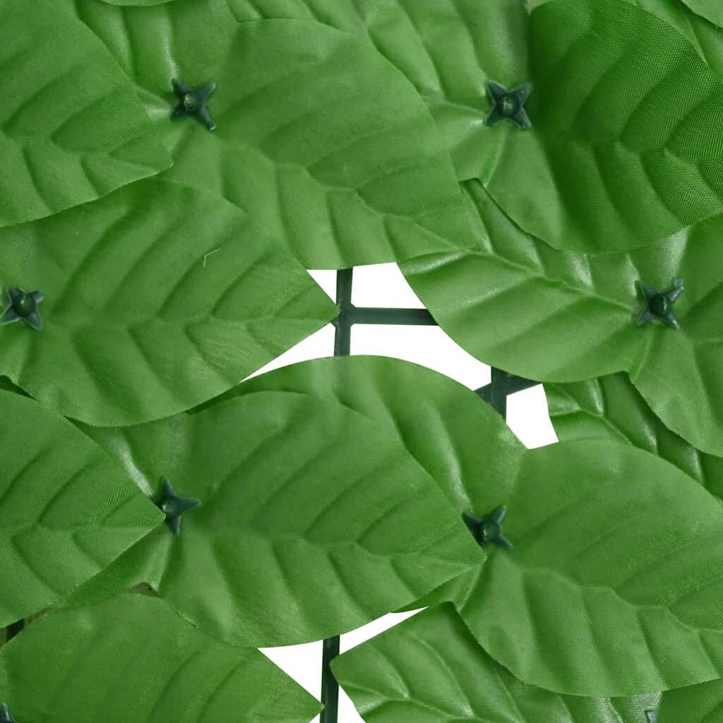 Vidaxl Toldo Para Balcón Con Hojas Verde 300x150 Cm_3