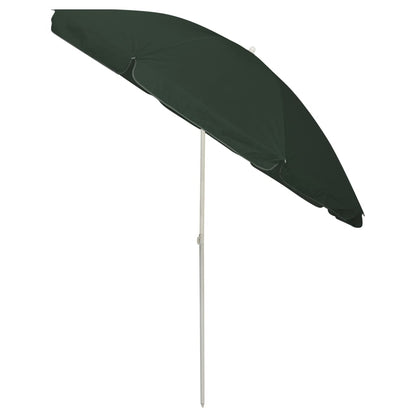 Sombrilla De Playa Verde 240 Cm_1