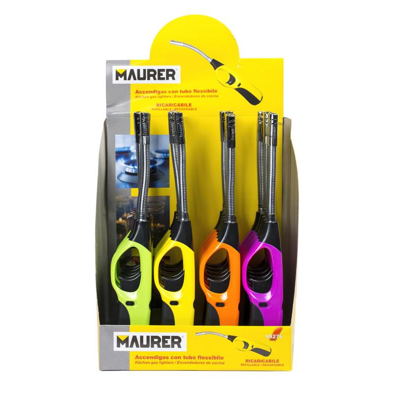 Encendedor Cocina Gas Con Llama Tubo Flexible 280 Mm._1