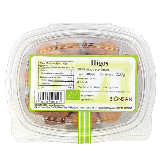 Higos Deshidratados Eco Bionsan Proximidad 200gr_0