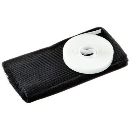 Malla mosquitera ventanas Standard negra 1,3m x 1,5m Tesa