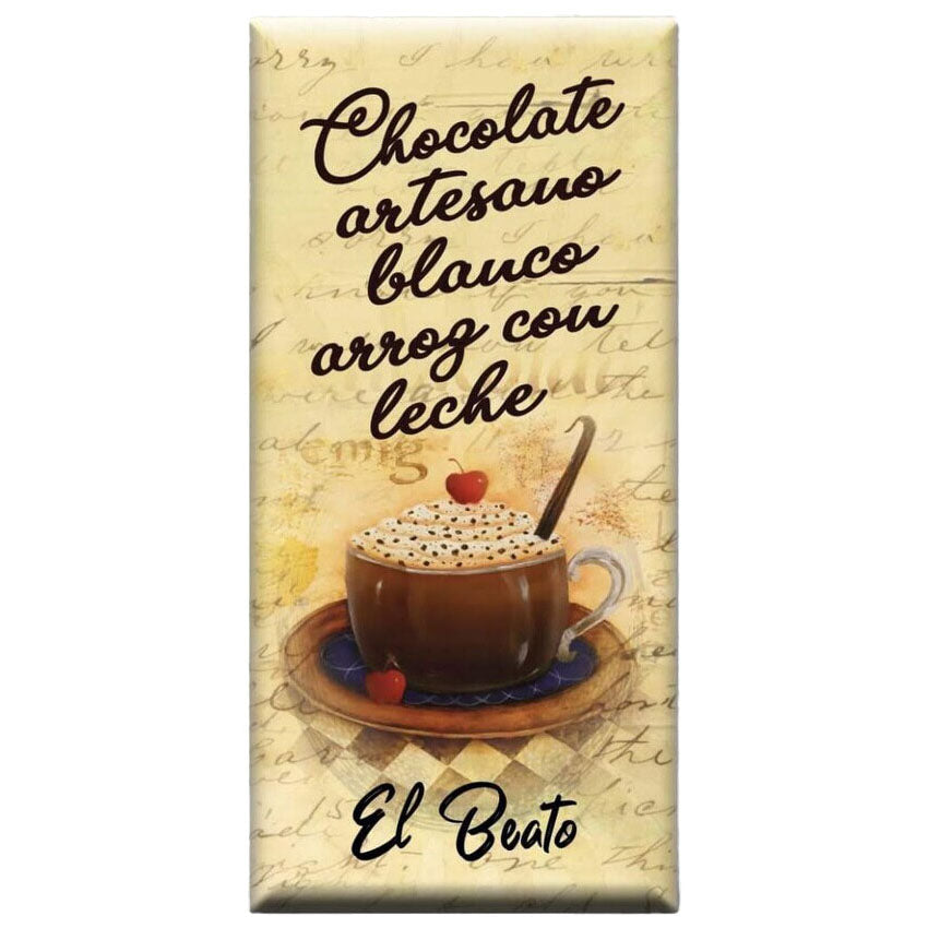 Chocolate Artesano Blanco Arroz Con Leche_0
