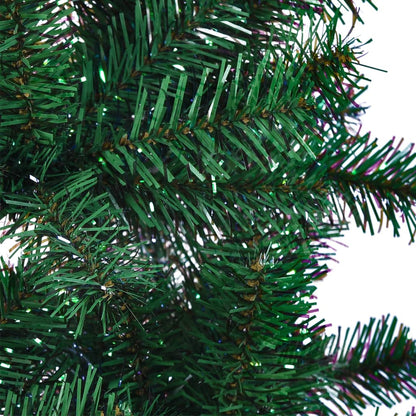 Vidaxl Árbol De Navidad Artificial Puntas Iridiscentes Pvc Verde 180cm_3
