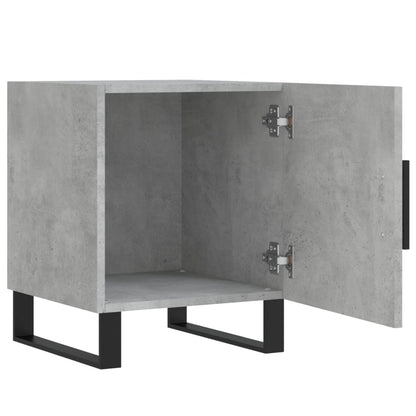 Mesitas Noche 2 Uds Madera Ingeniería Gris Hormigón 40x40x50 Cm_3