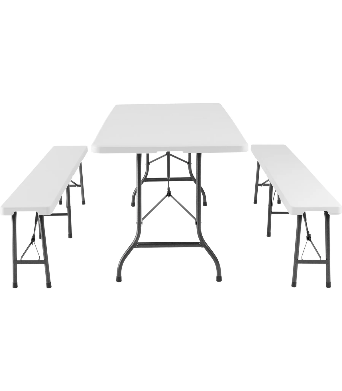 Mesa Plegable + 2 Bancos Plegables 180_1