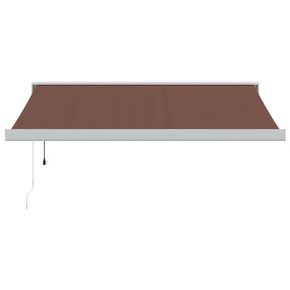 Toldo Retráctil Automático Marrón 350x250 Cm_2