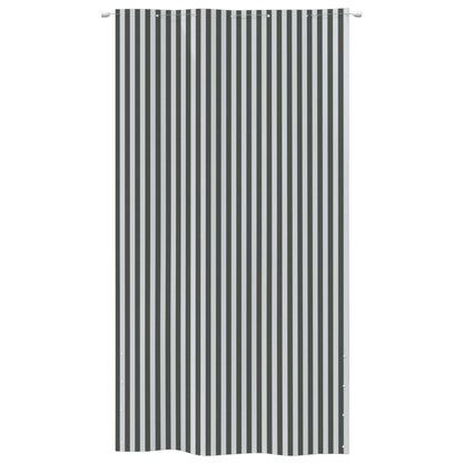 Vidaxl Toldo Para Balcón Tela Oxford Gris Antracita Blanco 140x240 Cm_1
