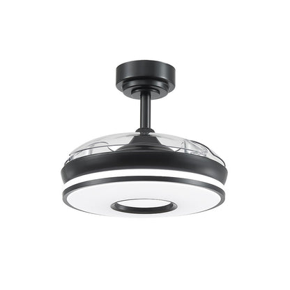 Ventilador Dc Dani 48w 4800lm Negro 3aspas 6velocidades 91d 3000-4000-6000k Remoto+memoria+temporizador 24_1
