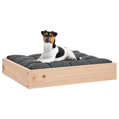 Cama Para Perros Madera Maciza De Pino 51,5x44x9 Cm / Vetonek_1