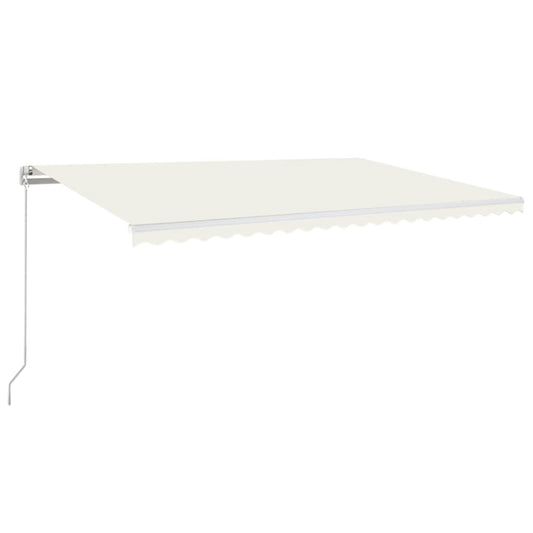Toldo Retráctil Manual Crema 500x350 Cm_0
