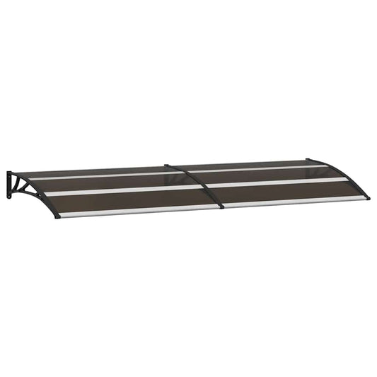 Marquesina De Puerta Pc Negro 240x75 Cm_0