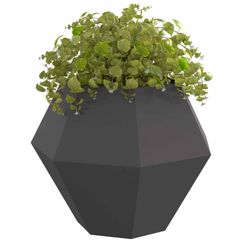 Jardinera Negro 100 X 100 X 80 Cm Acero_2