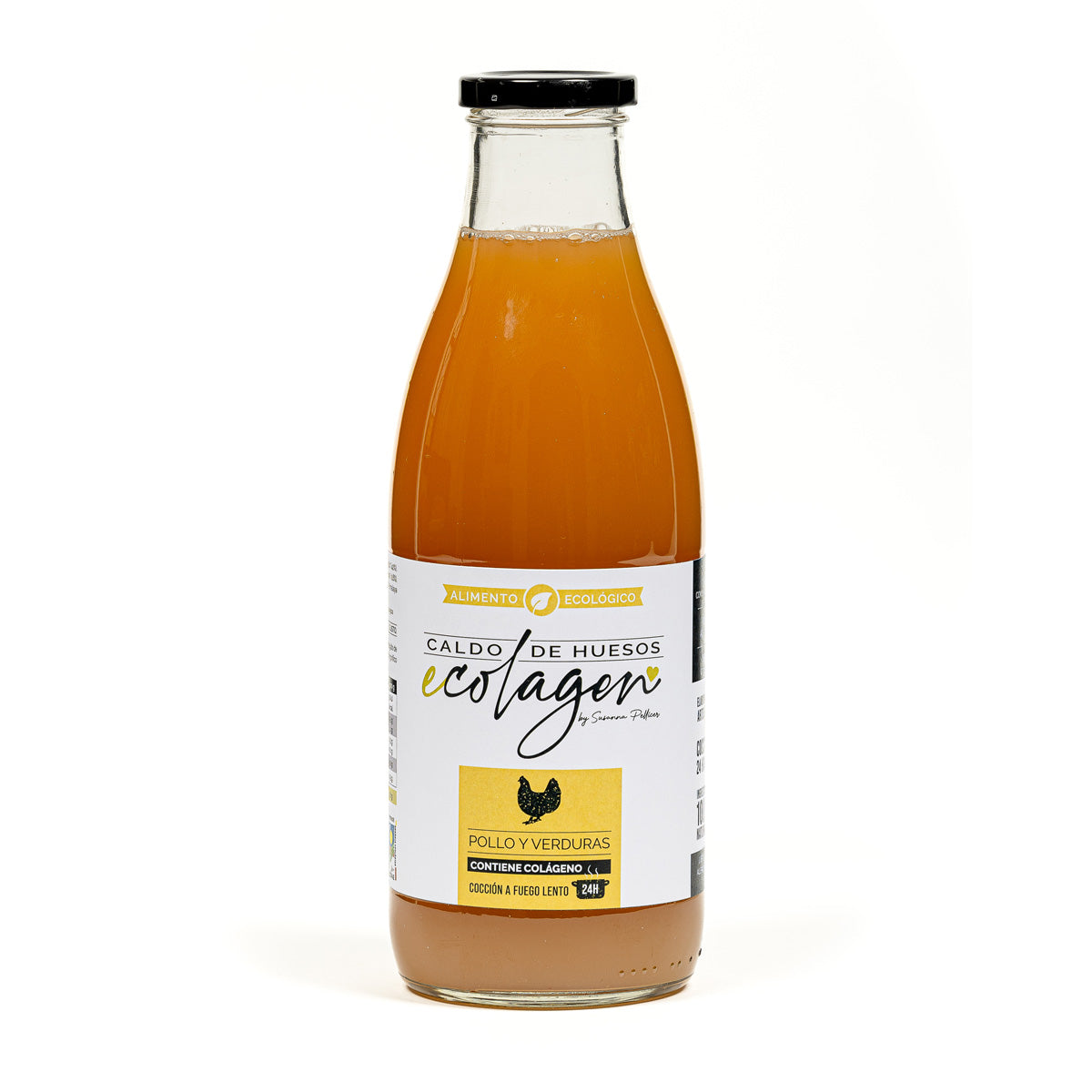 Caldo de huesos de Pollo con verduras ecológico Ecolagen 1L