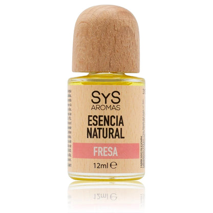 Esencia Natural Fresa SYS Aromas 12 ml | Aroma Dulce y Afrutado | Para Quemadores y Humidificadores_0