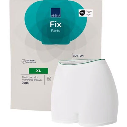 Pants de Algodón para la Incontinencia Alta Fijación XL 3uds