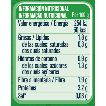 Tarrito de puré ecológico para bebés de Guisantes con Patata y Pollo Gerber 190 g