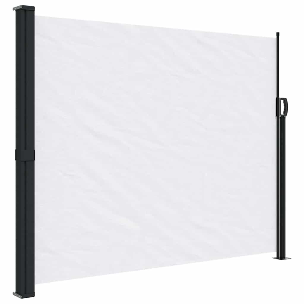 Vidaxl Toldo Lateral Retráctil Blanco 160x500 Cm_0