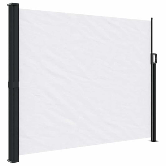 Vidaxl Toldo Lateral Retráctil Blanco 160x600 Cm_0
