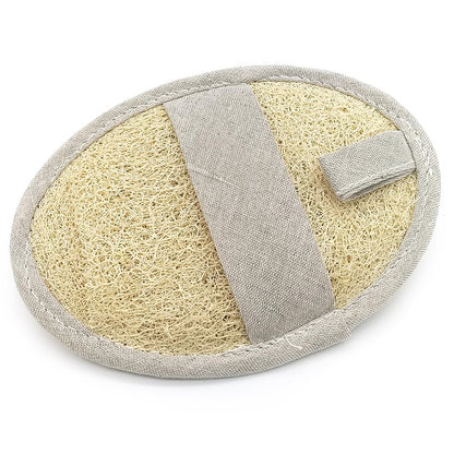Esponja Natural Vegetal De Luffa Ovalada - Limpieza Y Exfoliación - Activa La Circulación - Cultivada Y Hecha En Galicia_1