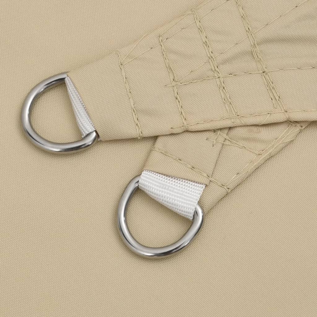 Toldo De Vela Cuadrado Tela Oxford Beige 2,5x2,5 M_4