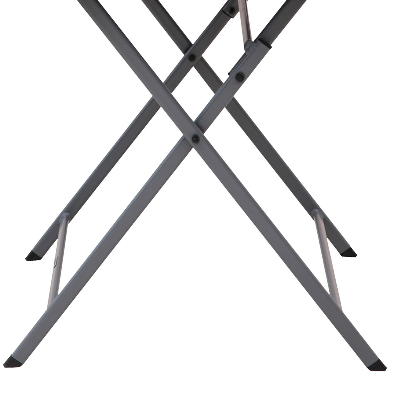 Mesa Plegable Cuadrada Emili Gris Oscuro 60x60x72cm 7house_2
