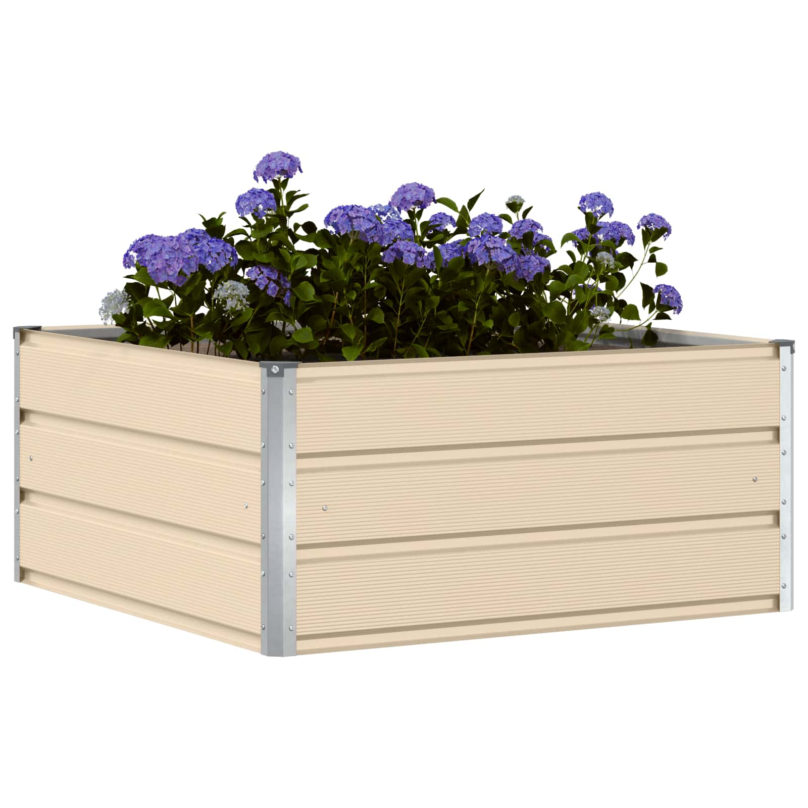 Jardinera Marfil 100 X 100 X 45 Cm Acero_2