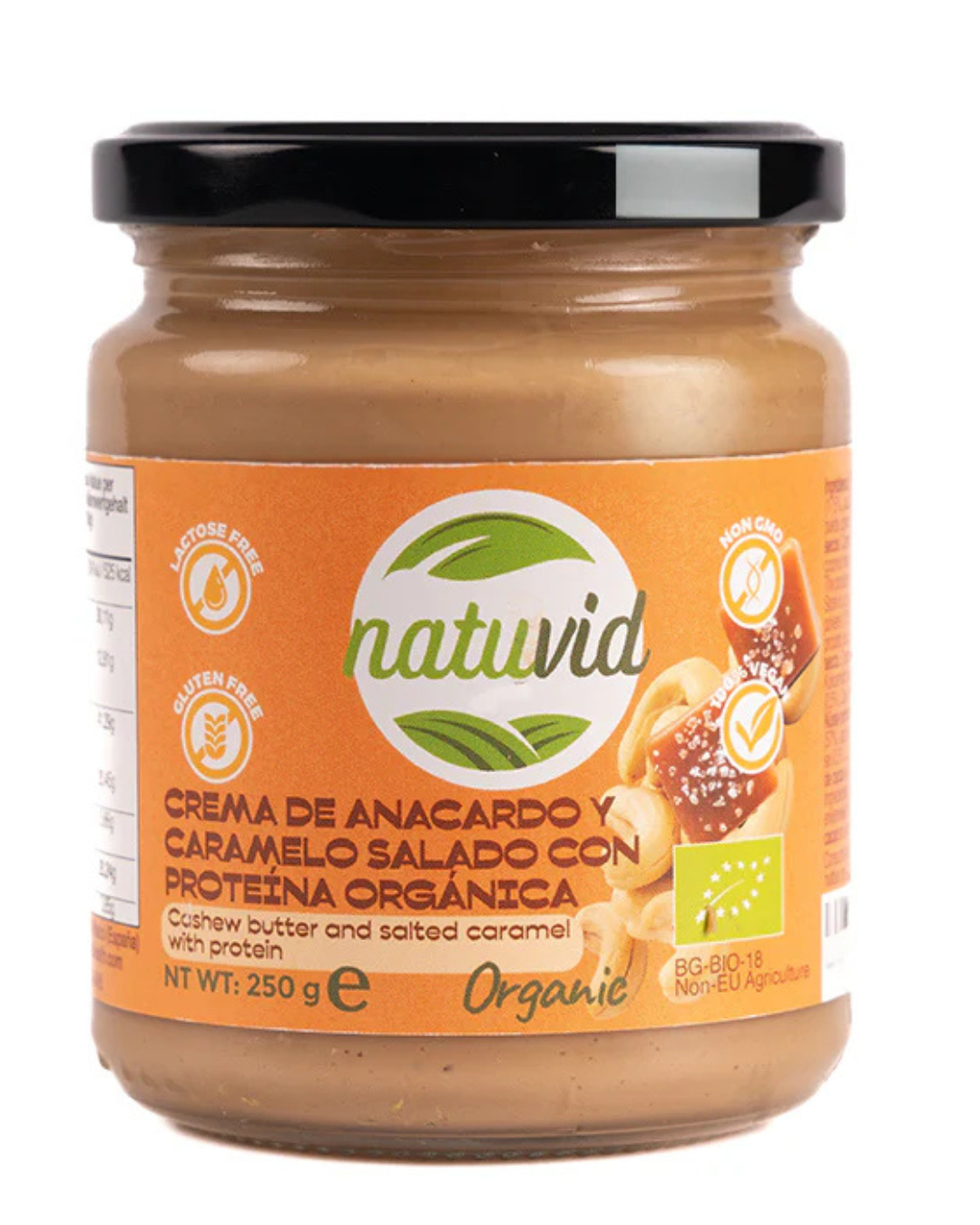 Crema De Anacardo Y Caramelo Salado