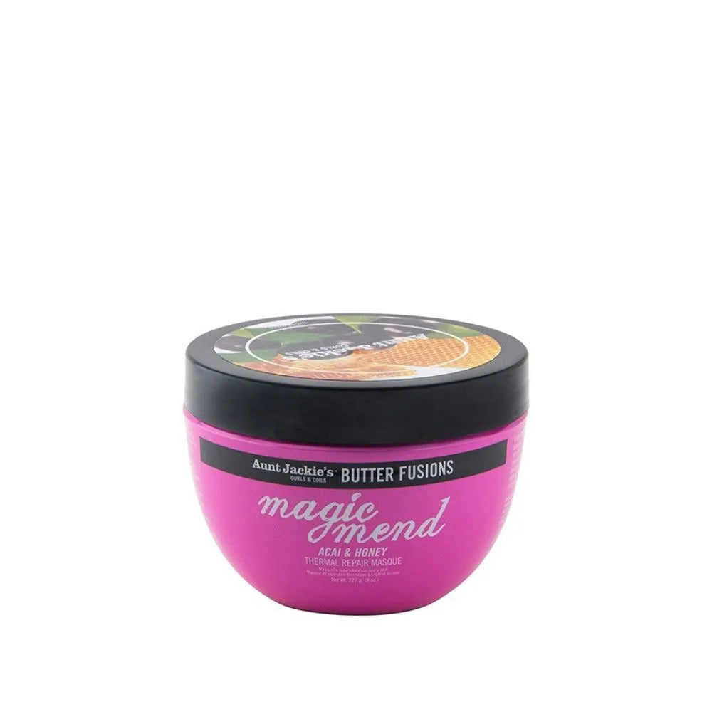 Mascarilla Magic Mend – Acai Y Miel Reparadora Térmica Aunt Jackie's Butter Fusions 240g_0