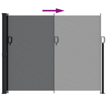 Vidaxl Toldo Lateral Retráctil Negro 160x500 Cm_4