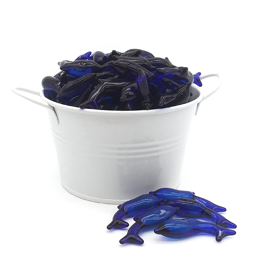 Caja 40 Perlas De Baño Con Aroma A Marino - Con Aceite De Soja - Hidratante Y Aromática - Forma Delfín_5