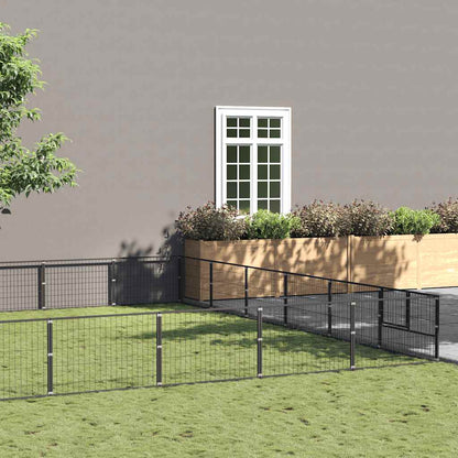 Perrera Acero 42 M² Negra_1