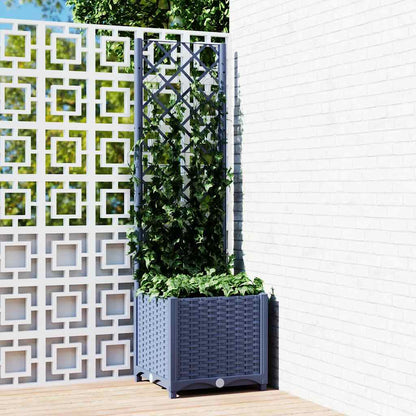 Jardín Gris Azulado 40 X 40 X 136 Cm_1