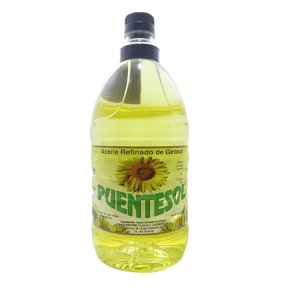Puentesol Refinado De Girasol 2 L Pet_0