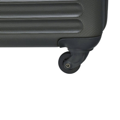 Well Home Maleta Trolley Abs De 16'' Con 4 Ruedas Color Negro