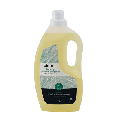 Jabón ropa de bebés y pieles sensibles Biobel 1,5 L
