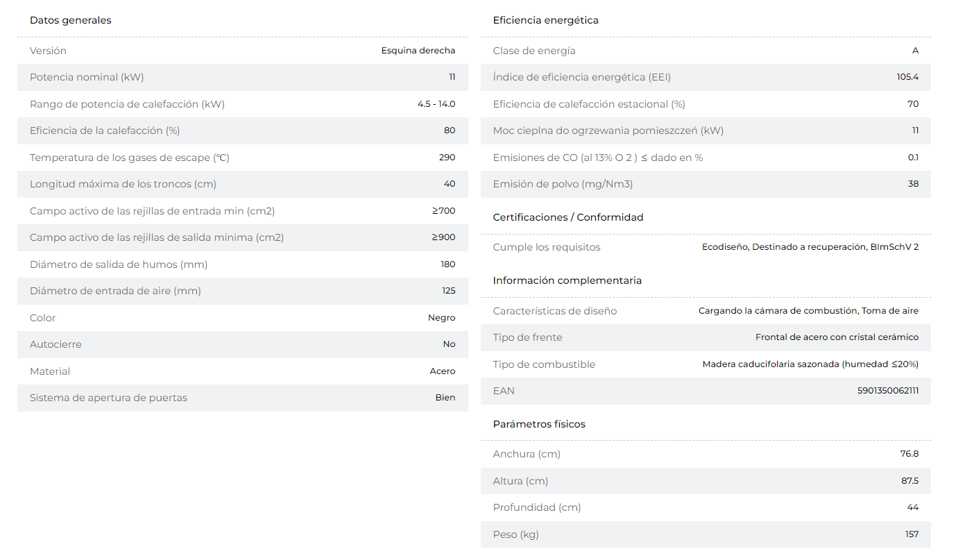 Bricosol Chimenea De Leña De Acero Kratki Zibi Derecha 11 Kw Ø 180_3