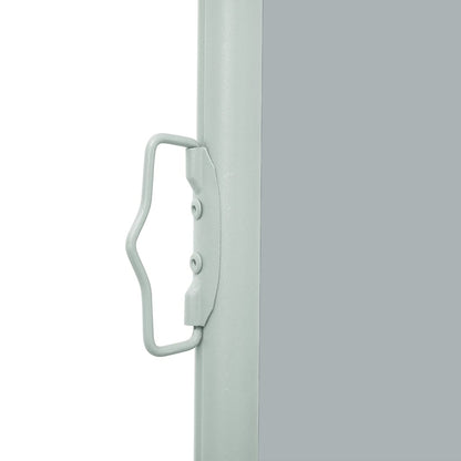 Toldo Lateral Retráctil De Jardín Gris 170x300 Cm_2